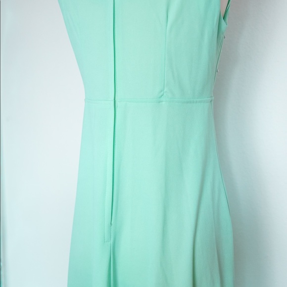 60’s Vintage Seafoam Green Gown - Picture 3 of 15